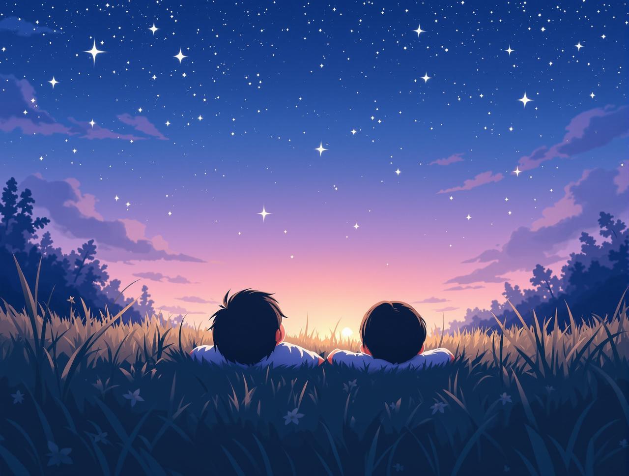 AI理论自制剧集 - 星星的约定